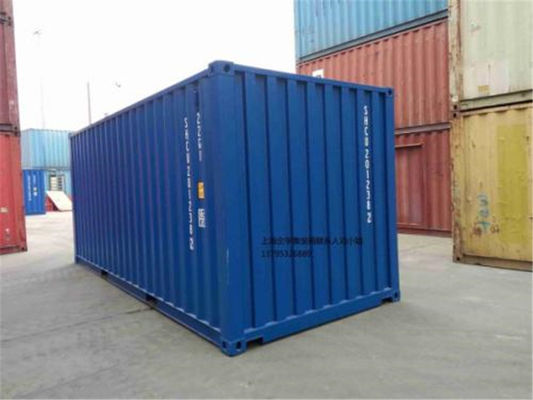 الصين 20gp الصلب الجاف شراء حاويات البضائع المستخدمة / الأزرق الحاويات الدولية المزود