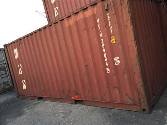 الصين 20 قدم فتح الجانب تستخدم الصلب حاويات التخزين للنقل البري المزود