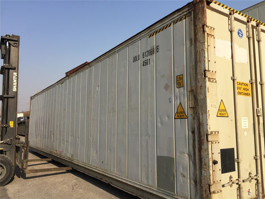 الصين المعايير الدولية حاويات تخزين البضائع 20 قدم للنقل البري المزود