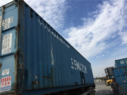 الصين 20gp الصلب الجاف تستخدم حاويات الشحن للنقل والإمداد والنقل المزود