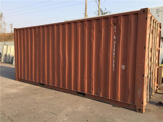 الصين 2200kg المعاد تدويرها تستخدم حاويات تخزين المعادن 6.06m * 2.44m * 2.59m المزود